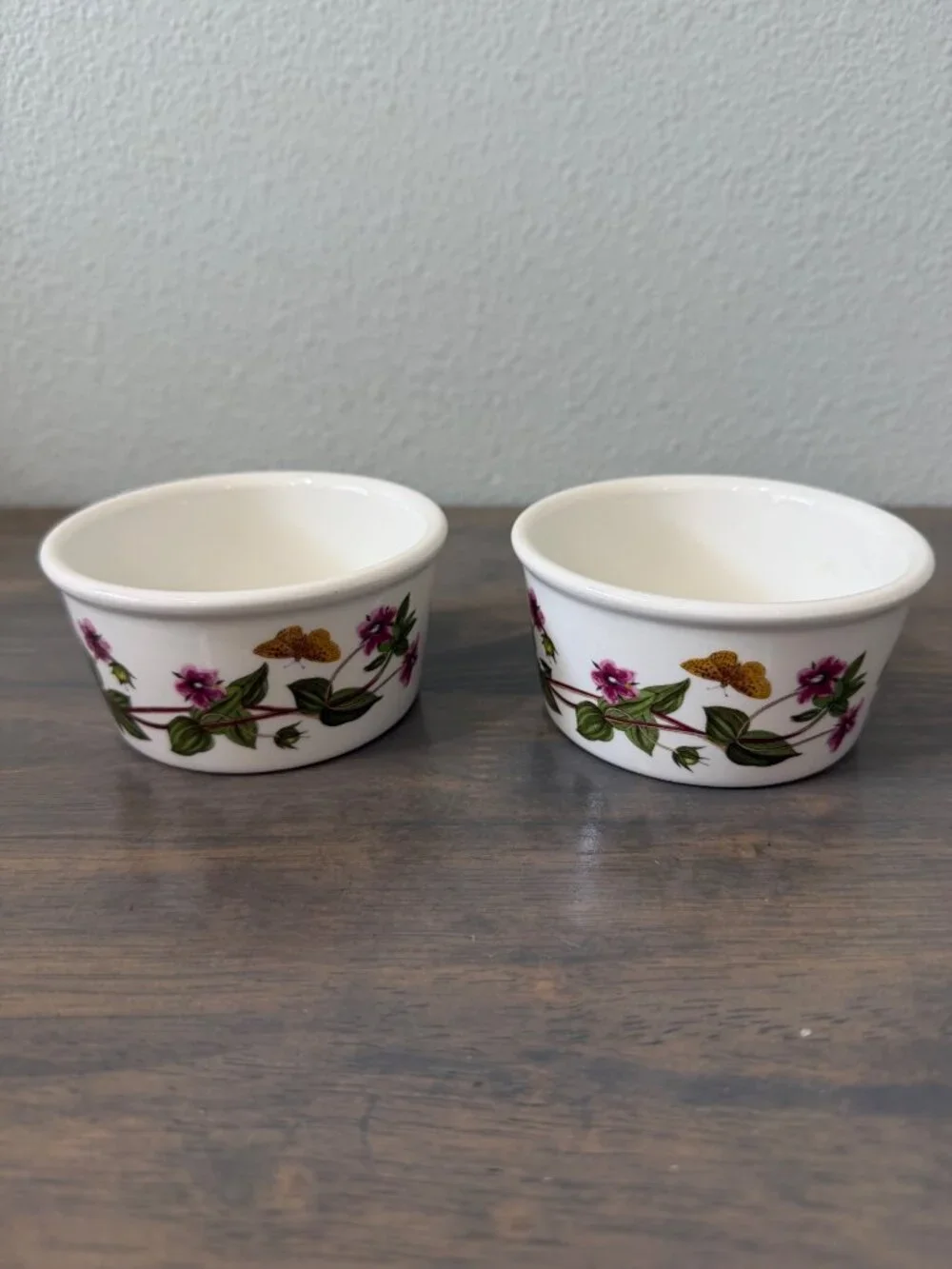 Set of 2 Portmeirion Botanic Garden Ramekins